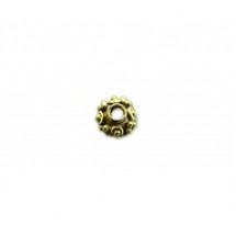 4 Point Trefoil Bead Cap #1359