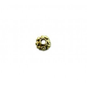 4 Point Trefoil Bead Cap #1359
