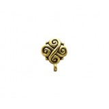 4 Swirl Earring Top #2004P