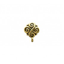4 Swirl Earring Top #2004P
