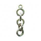 5 Loop Fluted Chain with End Ring #3666 5 Loop Fluted Chain with End Ring #3666