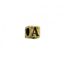 'A' Block Letter Bead #A_BL 'A' Block Letter Bead #A_BL