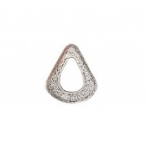 Acid Etched Triangular Loop Drop #4298