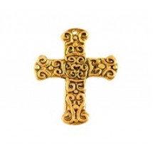 Ancient Cross with Detailed Motif #4937