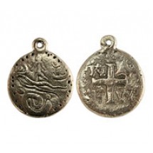 Ancient Disc with Cross (loop) #4935