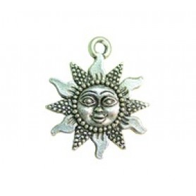 Bead Sun with Face #3607