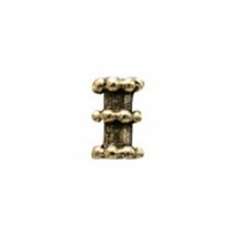 Beaded Ring Tube Bead #1191