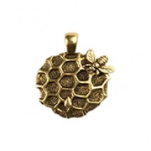 Bee on Honeycomb #6529