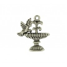 Bird On Bird Bath #264
