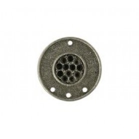 Border Rimmed Disk Connector - For Stones #4449 Border Rimmed Disk Connector - For Stones #4449