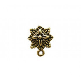 Bordered Primrose Earring Top #2122P