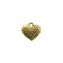 Bubble-Bead Textured Heart #1390NM