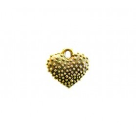 Bubble-Bead Textured Heart #1390NM Bubble-Bead Textured Heart #1390NM