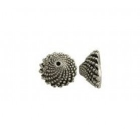 Bubble Wave Bead Cap #4684