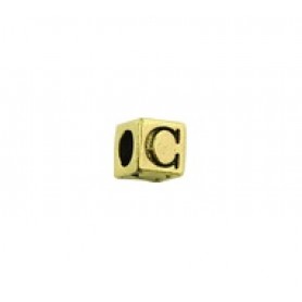 'C' Block Letter Bead #C_BL