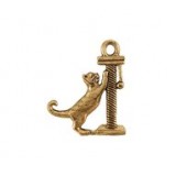 Cat On Scratching Post #3836 Cat On Scratching Post #3836