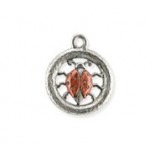Circular Framed Lady Bug #4340