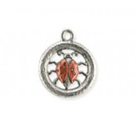 Circular Framed Lady Bug #4340