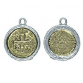 Cross in Bezel 2-Tone #6484 Cross in Bezel 2-Tone #6484