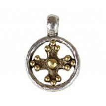 Cross In Open Circle #6467
