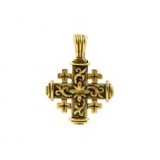 Cross Pendant with Jerusalem/Back #4785