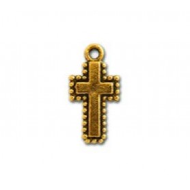 Cross with Beaded Edge (Small) #6191