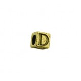 'D' Block Letter Bead #D_BL 'D' Block Letter Bead #D_BL