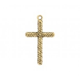 Diagonal Wrapped Cross #4386