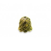 Diamond Pattern Bead Cap #2188