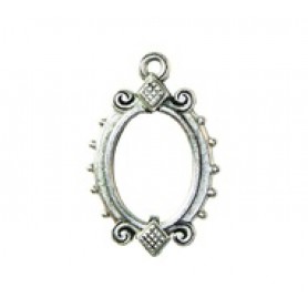 Diamond Volute Oval Photo Frame #4105 Diamond Volute Oval Photo Frame #4105