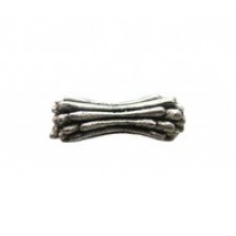 Dog Bone Tube Bead #2206