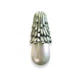 Drip Textured Bead Cap #2159
