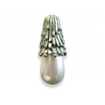 Drip Textured Bead Cap #2159