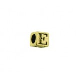 'E' Block Letter Bead #E_BL
