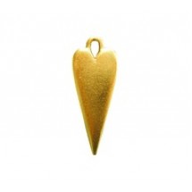 Elongated Smooth Heart #3982