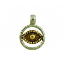 Eye In Open Circle 2-Tone #6370