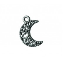 Filigree Crescent Moon #3605