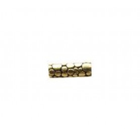 Flat Surface Bubble Tube Bead #2257