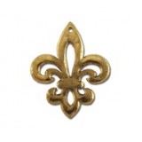 Fleur De Lis Open Style with Hole #6235 Fleur De Lis Open Style with Hole #6235
