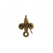 Fleur De Lis Earring Top with Post #6096P