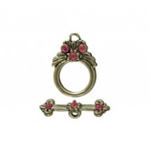 Floral Toggle Set - For Stones #4185