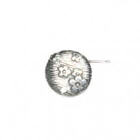 Flower Motif Earring Top #6545P Flower Motif Earring Top #6545P