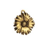 Flower Charm with Loop #6598 Flower Charm with Loop #6598