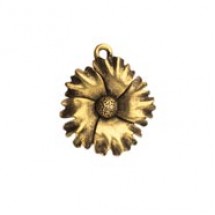 Flower Charm with Loop #6598