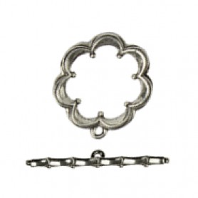 Flower Shaped Toggle Set #6519 Flower Shaped Toggle Set #6519