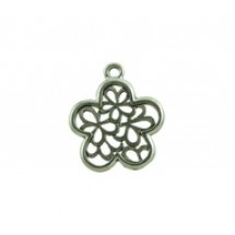 Flower with Filigree Flower Pattern #6361