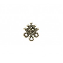Framed Quatrefoil Earring Top #2141P