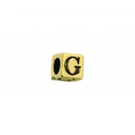 'G' Block Letter Bead #G_BL 'G' Block Letter Bead #G_BL