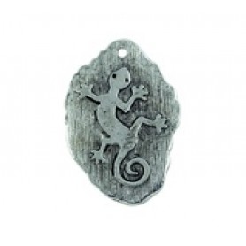 Gecko On Flat Disc #6218 Gecko On Flat Disc #6218