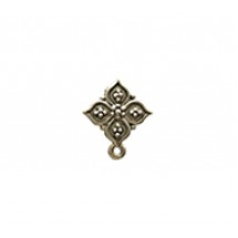 Gothic Quatrefoil Earring Top #2067P